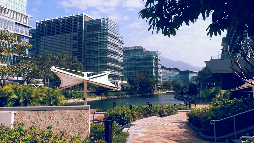 Campus des Hong Kong Science and Technology Parks.