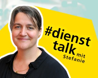 #diensttalk mit Dr. Stefanie Seitz über Transfer und berufliche Weiterbildung.