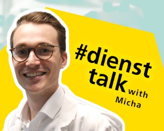 #diensttalk with Micha Philip Fertig about doing a PhD at Fraunhofer and sustainable battery concepts.